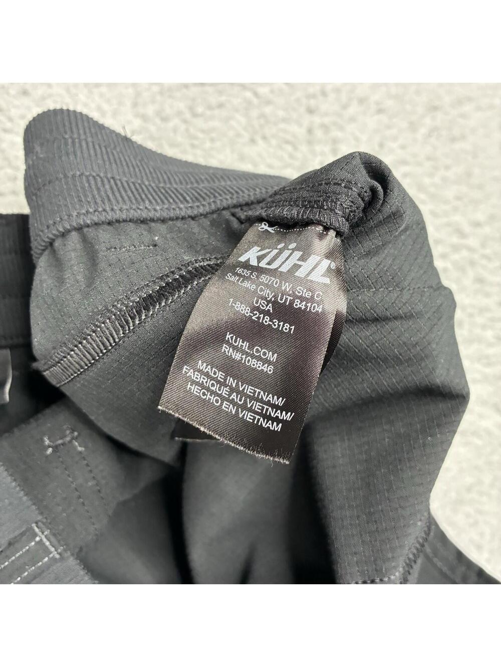 Kuhl Strattus Pants Womens 2 Reg Gray Ripstop Lightweight Hiking Outdoor 6234 - Picture 9 of 10